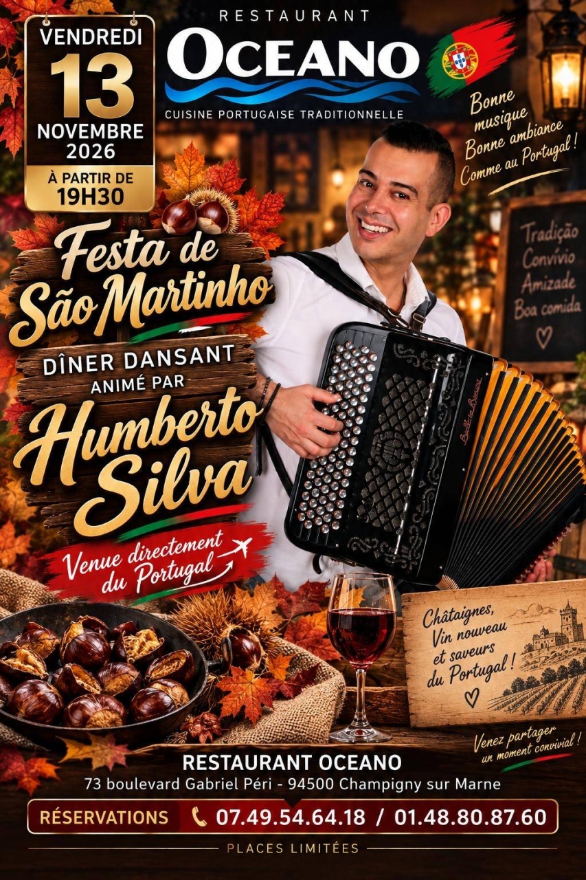 Evenements - O Océano - restaurant CHAMPIGNY-SUR-MARNE - top resto Champigny-sur-Marne