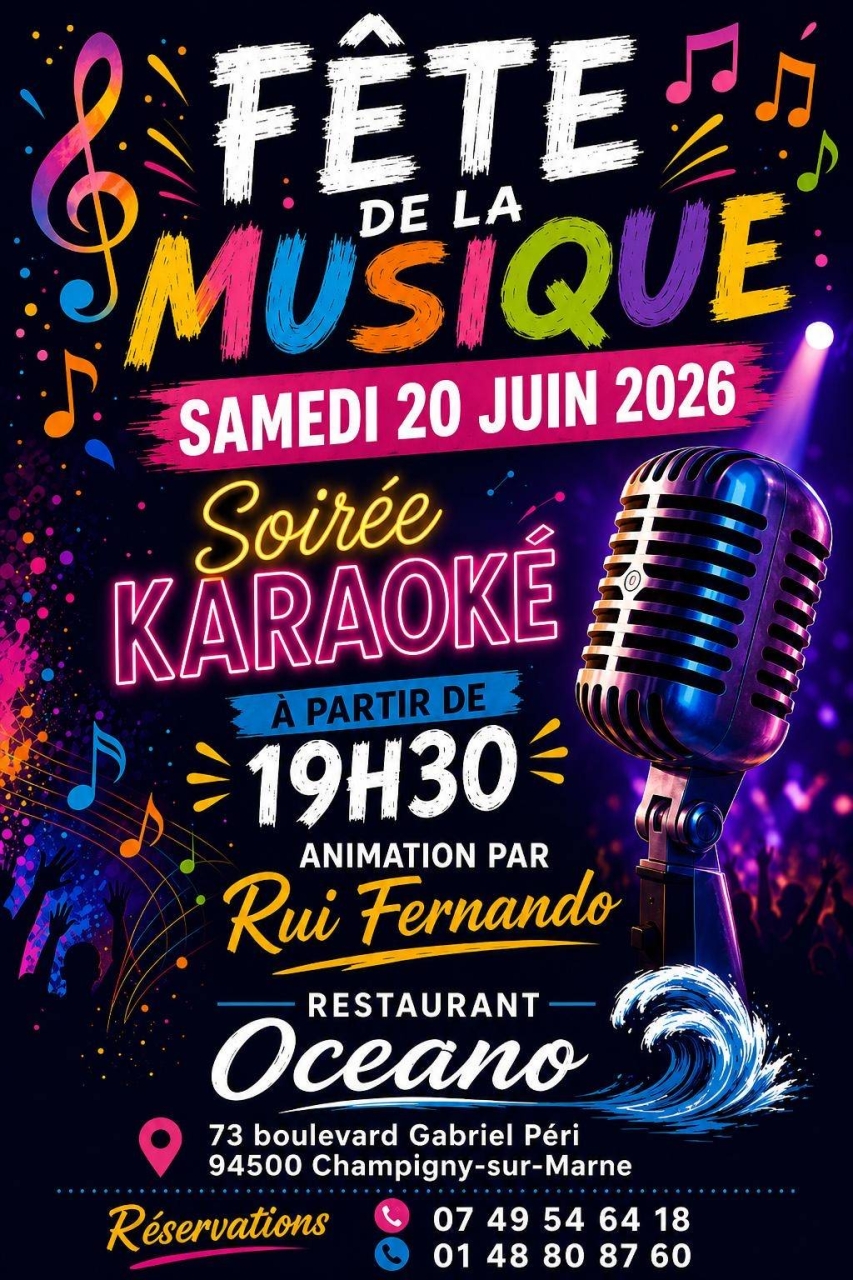 L'Océano - Restaurant Champigny sur Marne - Restaurant Ormesson